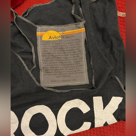 Aviator Nation Rock and Roll Tank - Picture 5 of 5